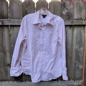 Apostrophe striped button down shirt sz. XL